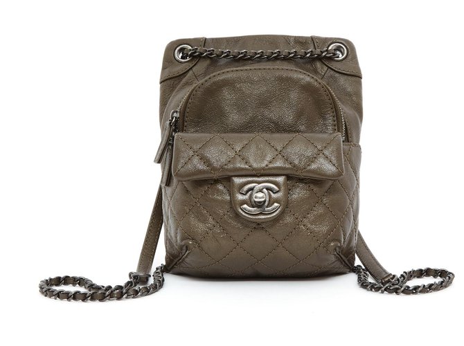 Chanel CLASSIC TIMELESS MICRO BACKPACK Leather  ref.321914