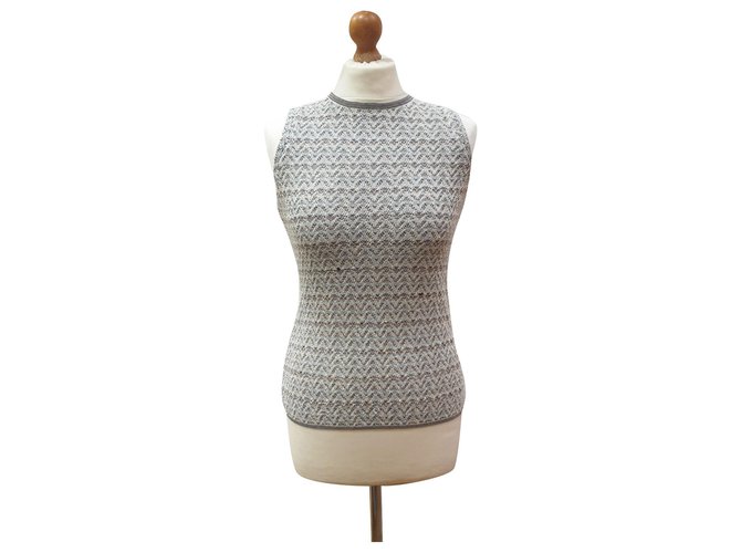 Missoni crochet top sweater Multiple colors Cotton  ref.322254