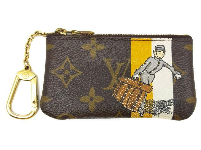 LOUIS VUITTON pochette portachiavi portamonete ori - Abbigliamento