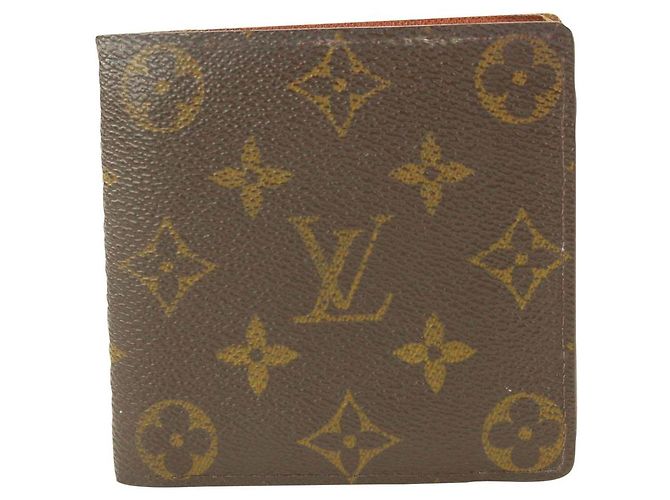 Louis Vuitton Monogram Bifold Slender Marco Florin Multiple Men's Wallet
