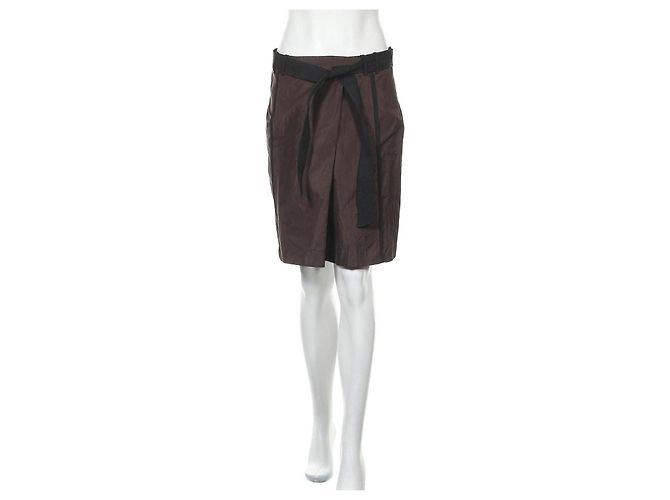 Marc Cain Rock Braun Polyester Größe S