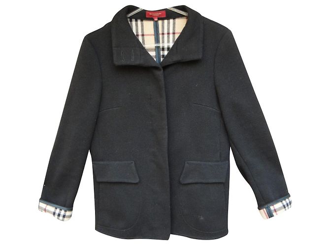 Burberry Mantelgröße 44 Schwarz