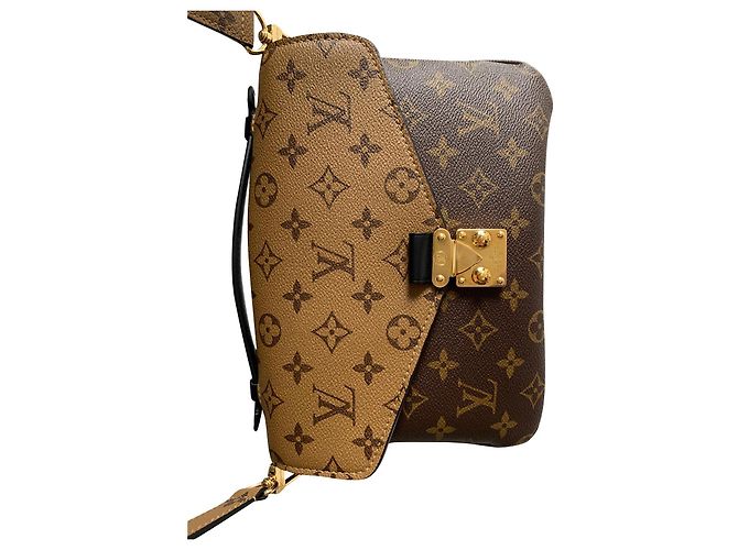 Metis Louis Vuitton Bolsa de lona reversível MÉTIS ESGOTADA Bege