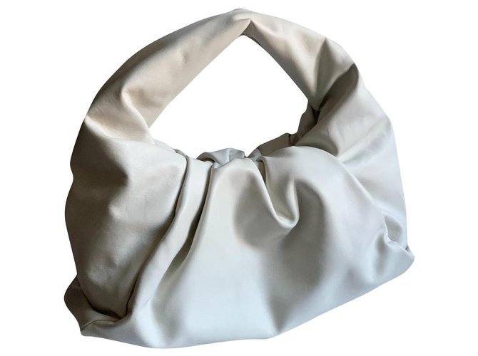 Bottega Veneta Handbags White Leather  ref.323089