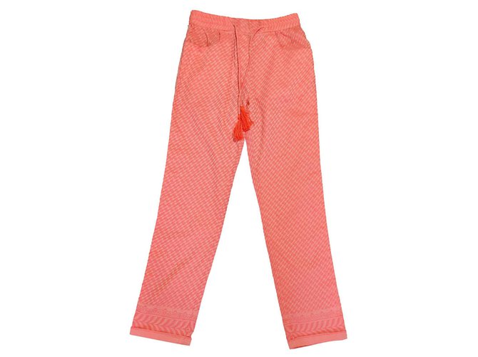 Manoush Pants, leggings Pink Polyester  ref.323120
