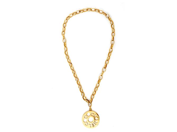 Chanel BELT T NECKLACE80 COCO COLLECTOR Golden Metal  ref.323162