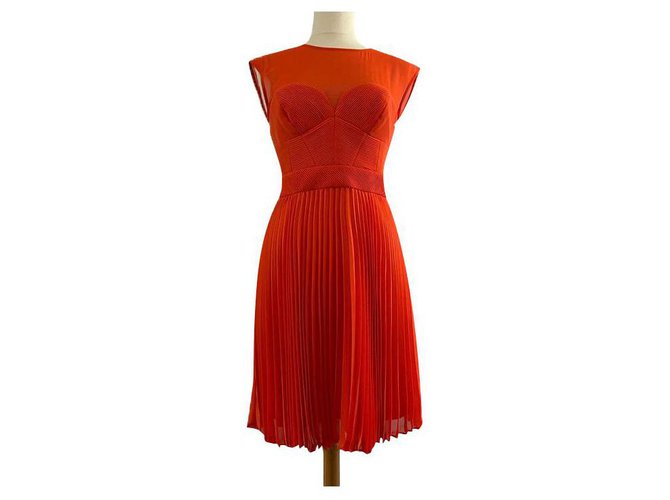 Karen Millen Dresses Orange  ref.323326