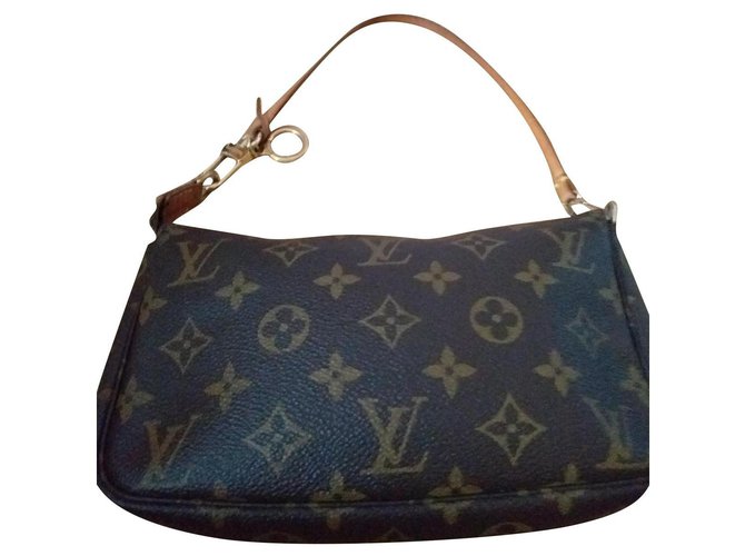 Citadines Louis Vuitton Monogram NM accessory pouch Brown Cloth  ref.323377