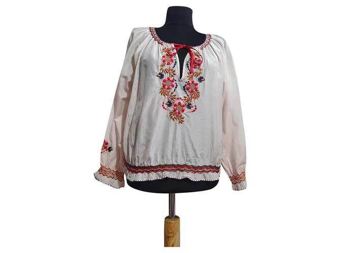 Camicetta Odd Molly in seta e cotone multicolore 