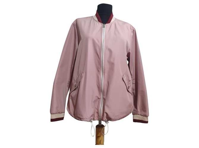 IQ + Berlin Jackets Pink Cotton Polyester  ref.323415