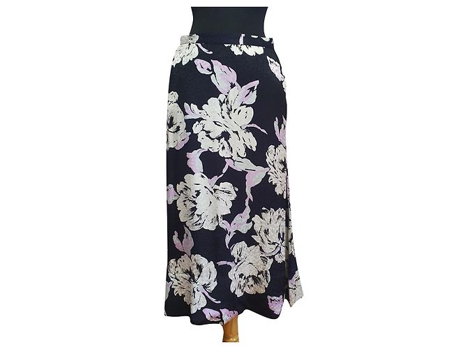 Jupe midi Flica Gestuz viscose multicolore