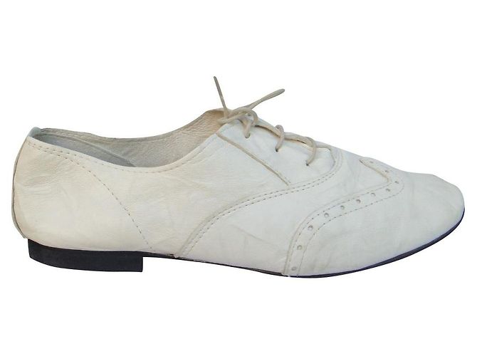 richelieu souple Anniel p 41 Blanc