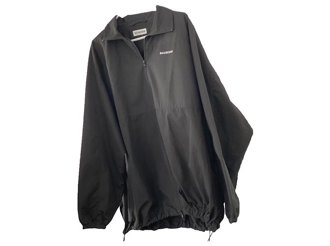 Balenciaga Black Cotton Jacket