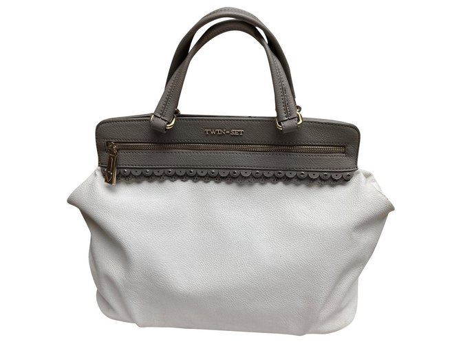 Twin Set Stupenda borsa Twin-set BY Simona Barbieri Bianco Pelle