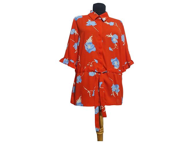 Camicia Floreale Just Female Multicolore