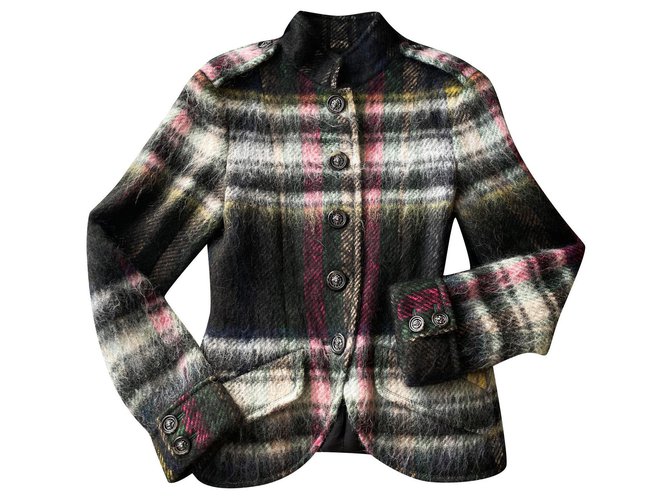 Chanel 6,8K$ New EDINBURGH Jacket Black Wool  ref.323612