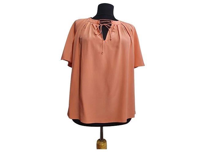 Vanessa Bruno Silk Blouse Peach