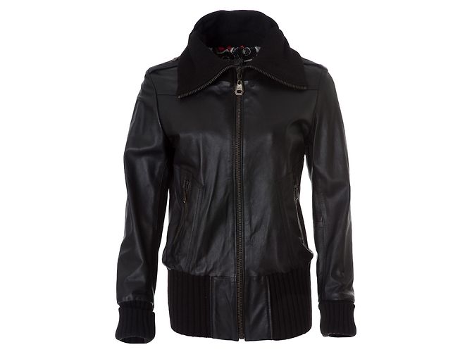 Damir Doma Leather jacket Black
