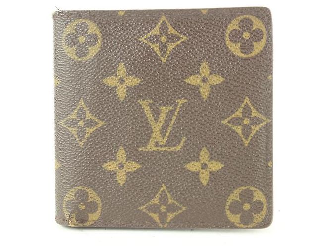Louis Vuitton Monogram Marco Florin Slender Multiple Bifold Geldbörse