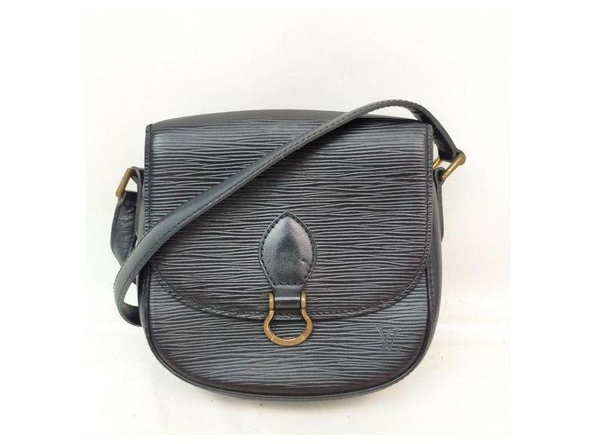 Vintage Fendi brown epi leather messenger bag, shoulder purse with