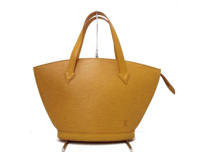 Louis Vuitton Saint Jacques Yellow Leather  ref.324968