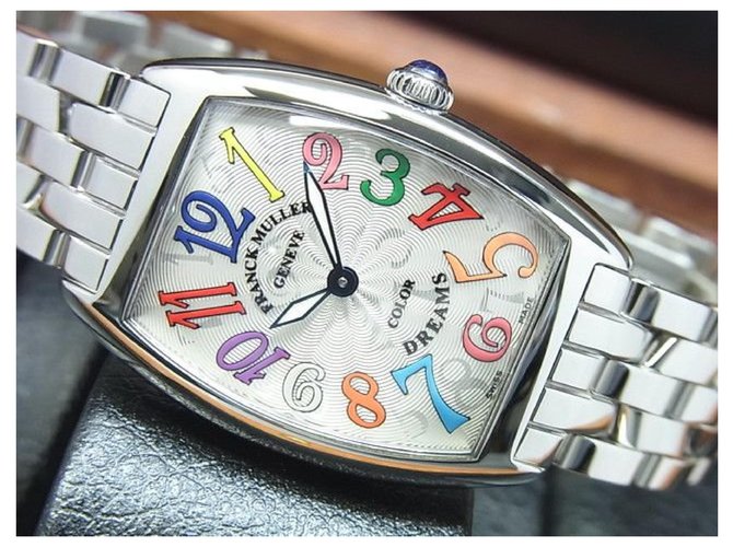 FRANCK MULLER Tonneau Curvex Color Dreams 1752QZ Genuine goods Mens