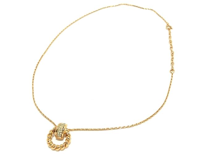 Dior necklace Golden Gold-plated  ref.326074