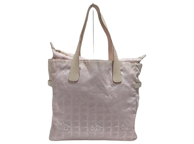 Línea Chanel Travel Rosa Sintético  ref.326294