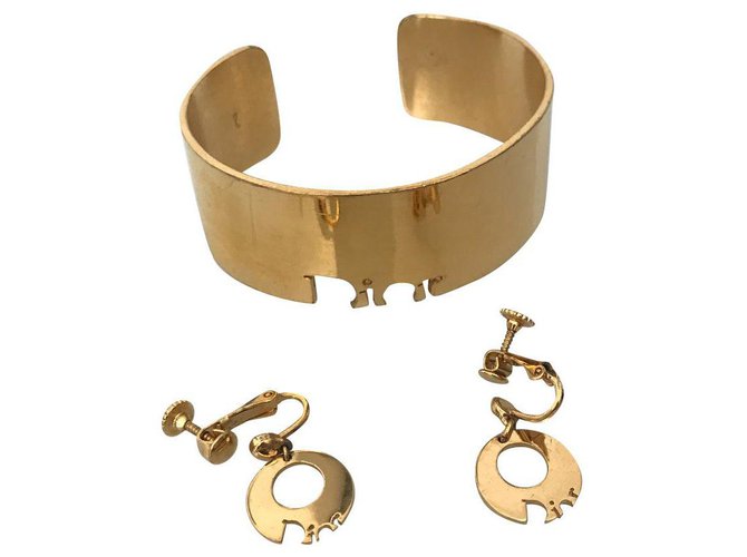 Dior Conjuntos de joyería Gold hardware Metal  ref.326976