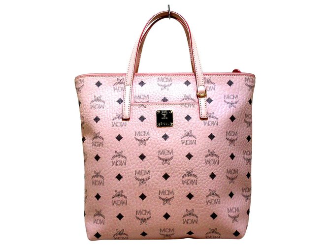 Mcm sales handbags pink