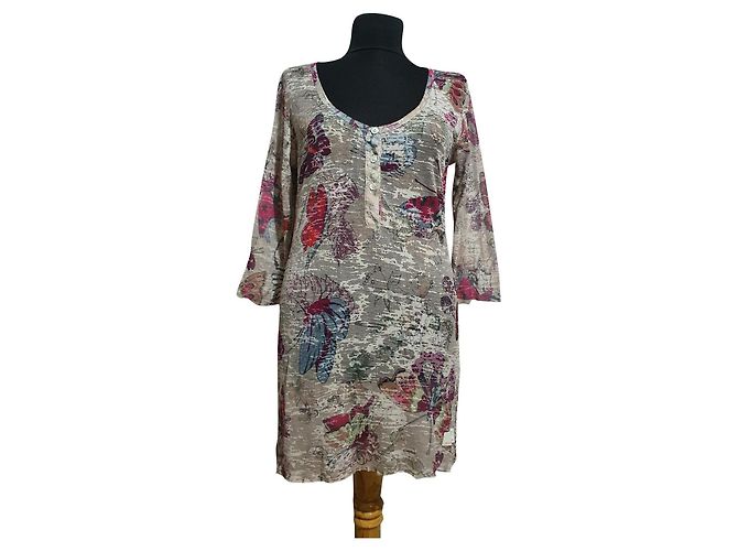 Túnica Odd Molly de Viscose Multicor