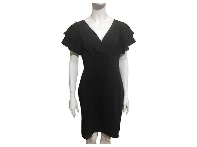 Love Moschino Vestido Moschino con mangas anchas Negro