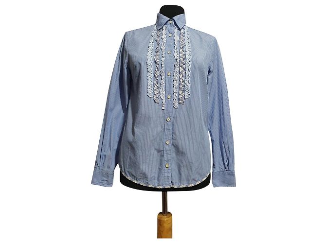 Brook Brothers Camicia Brooks Brothers in cotone a righe blu