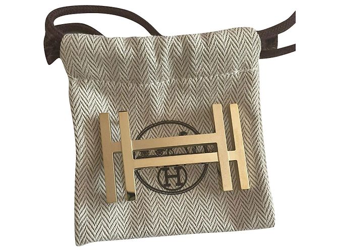 Buckle only Hermès H squared Golden