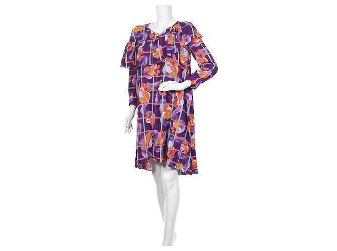 Vestido floral & Other Stories de viscosa Multicolor