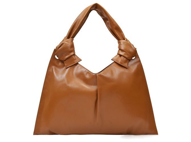 Little Liffner Knot Day Bag em couro caramelo Marrom