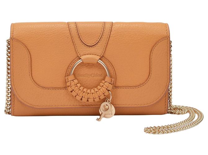 See by Chloé Hana Long Wallet in Blushy Pink Leather