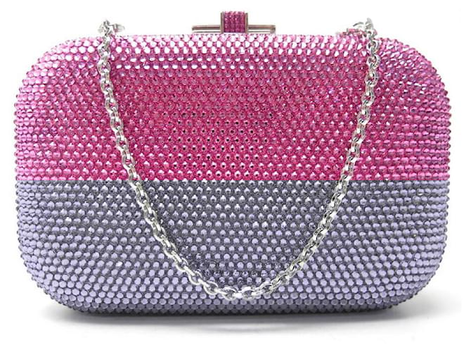 pink rhinestone bolsa