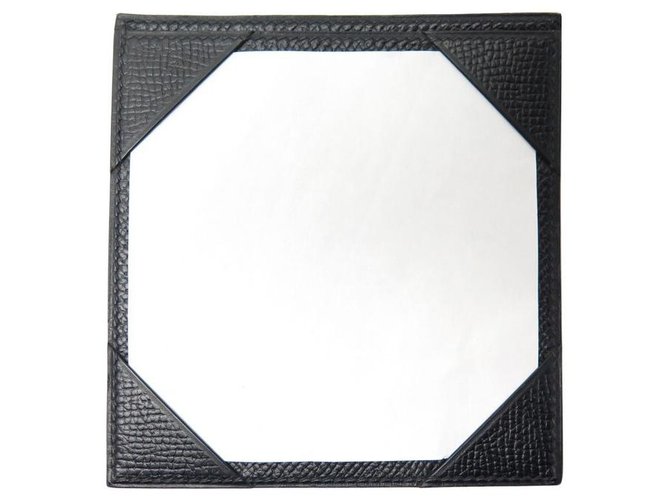 Hermès NUOVO PORTA CARTE DI CARTA DI CARTA FOTOGRAFICA HERMES CUSTODIA IN  PELLE NERA EPSOM NUOVO PORTA CARTE DI CREDITO Nero ref.329279 - Joli Closet