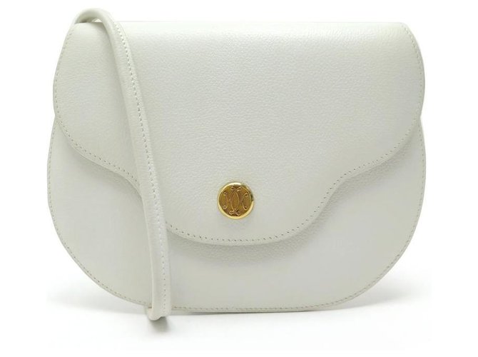 hermes white clutch