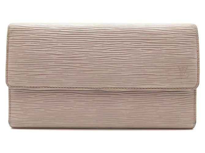 CARTERA INTERNACIONAL LOUIS VUITTON DE PIEL EPI CARTERA CARTERA Gris pardo