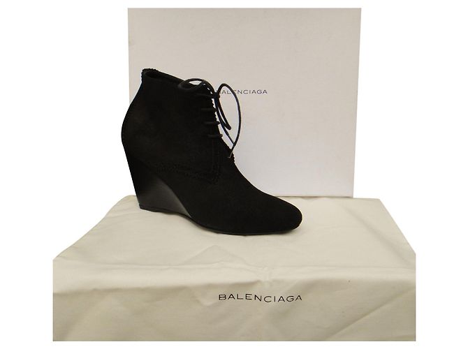 Balenciaga Ankle Boots Black