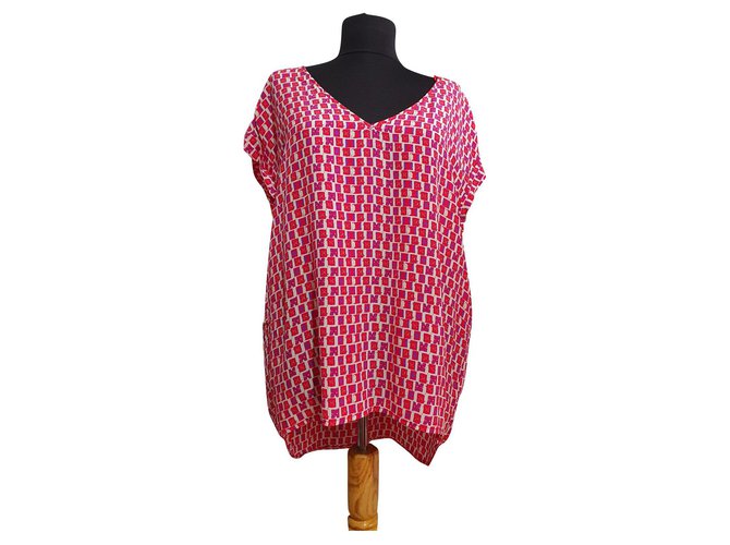 Autre Marque Top de seda Sack's Multicolor 