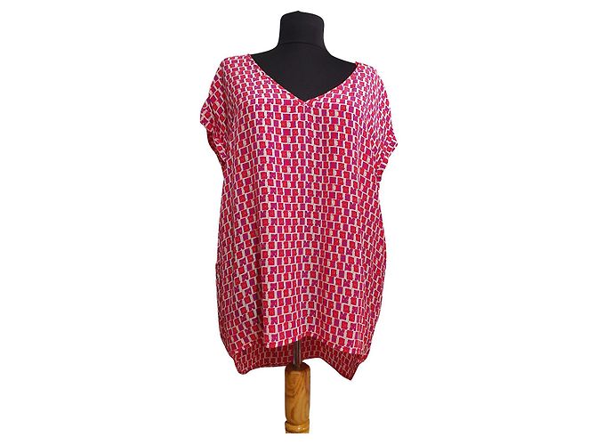 Autre Marque Top de seda Sack's Multicor