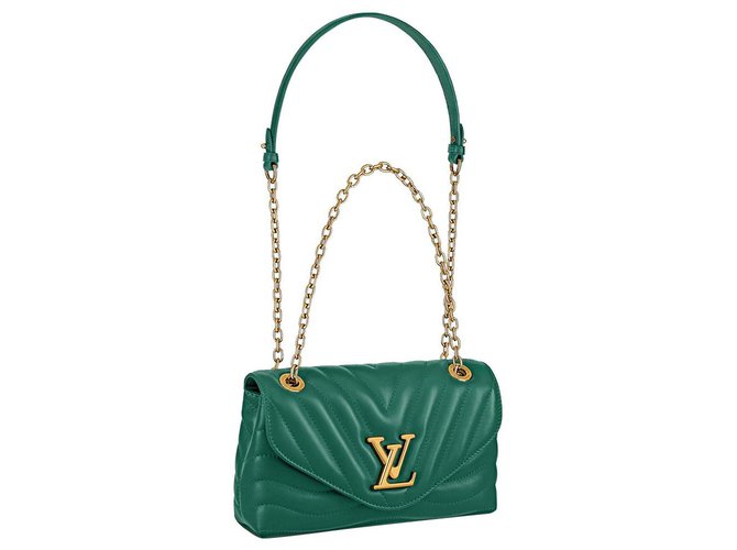 Louis Vuitton LV New wave chain bag new green Leather  ref.330205