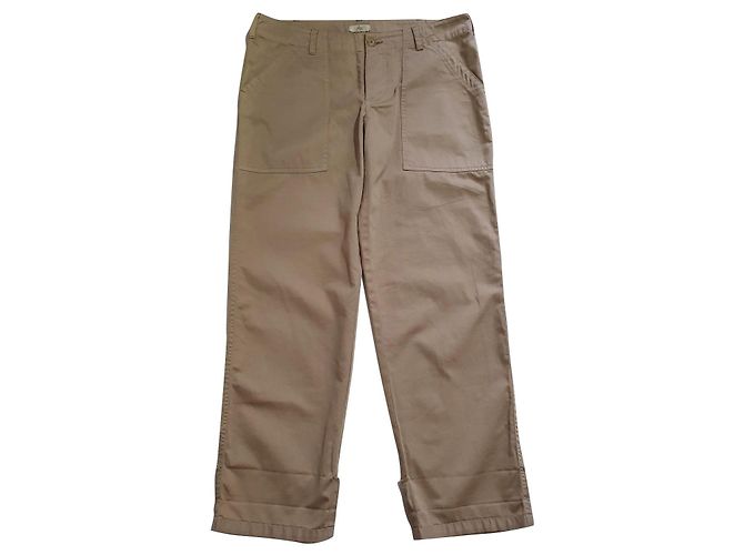 Calça Joie de algodão bege