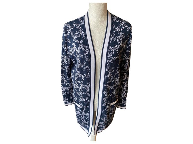 Chanel Vestes Coton Bleu  ref.330341