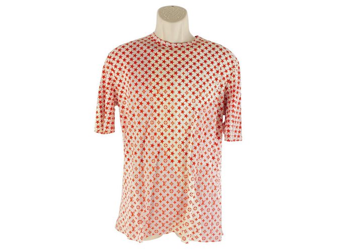 Louis Vuitton Rare T-shirt à monogramme XL Orange Star LV pour homme  ref.330374