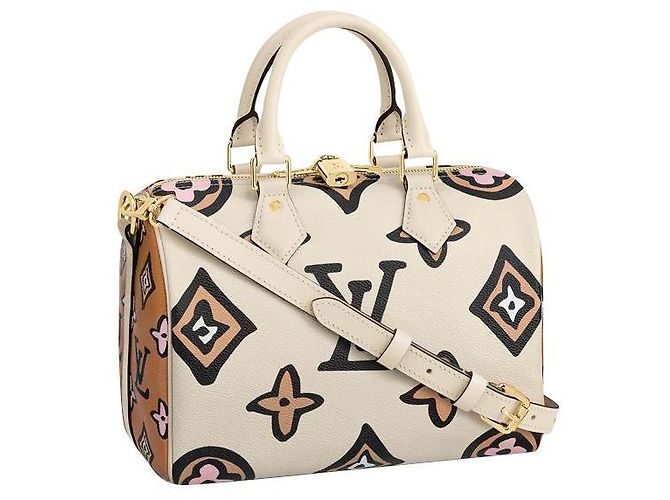 Louis Vuitton LV Speedy Wild de corazón Crudo