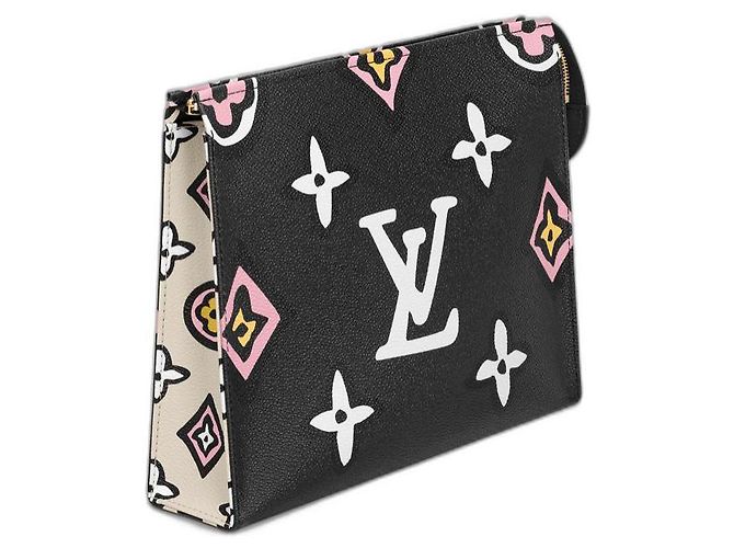 Louis Vuitton LV Kulturbeutel 26 Noir Schwarz